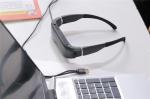 Customized Logo VR Smart Glasses , Video Viewing HDMI & USB C With Dioptre
