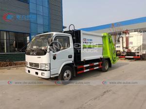 Quality DONGFENG 5CBM Bottle Recycling Garbage Compactor Truck wholesale