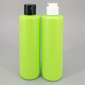 Quality 250ml HDPE Cylinder Flip Top Cap Body Cream Dispenser Bottle wholesale