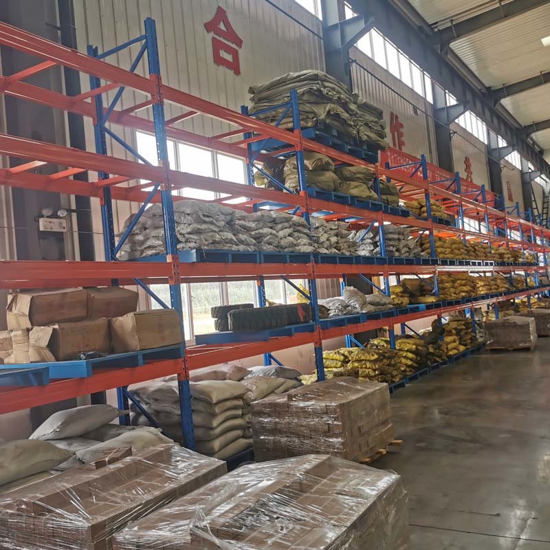 Coated Warehouse Rack For Heavy-Duty And Customizable Industrial Storage