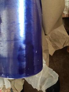 Quality 220CM Width PVC Plastic Sheet Roll , 38PHR Rigid PVC Film wholesale