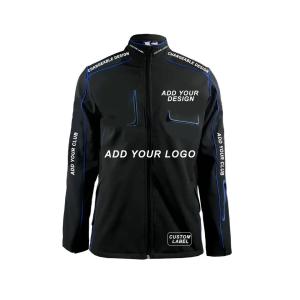 Quality Poly/Cotton Softshell Motor Racing Motocross Jersey with Customized Graphics Design wholesale