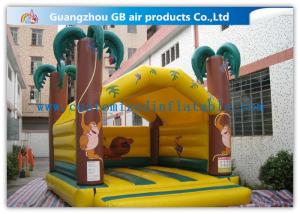 Quality Jungle Inflatable Children Bouncers Pvc Inflatable Jungle Combo Castle Bouncer wholesale