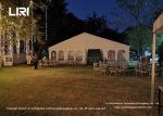 18M Length Luxury Wedding Tents Aluminum Permanent Construction