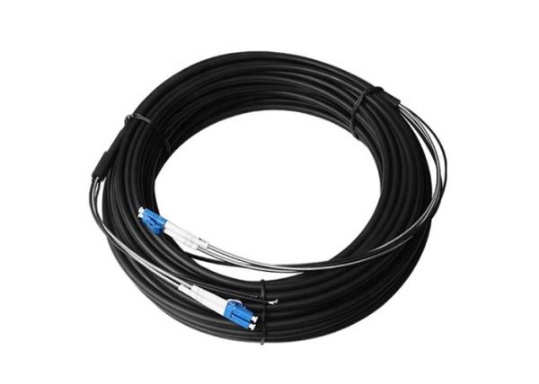 Waterproof LC To LC Duplex CPRI Armored Patch Cord