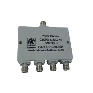 Quality SMA Female RF Power Divider SMA Splitter 4 Way 8000MHz To 23000MHz wholesale