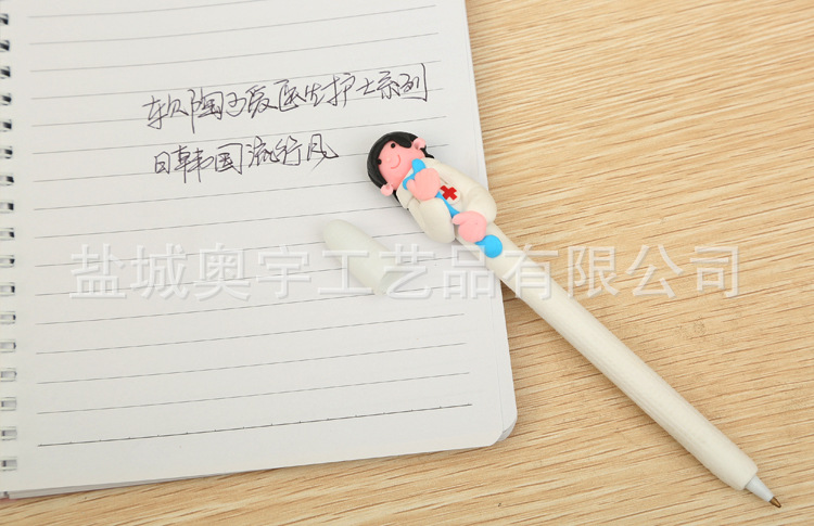 Black Gel Pen for Creative Learning Student Neuter Pen Cartoongel Pen Office Supplies