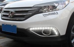 Quality LED Daytime Running Lights for HONDA CR-V 2012 2015 Car LED Running lamp wholesale