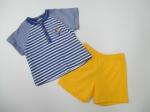 Short Sleeve Top Short Two Piece Cotton Short Set Cotton Jersey