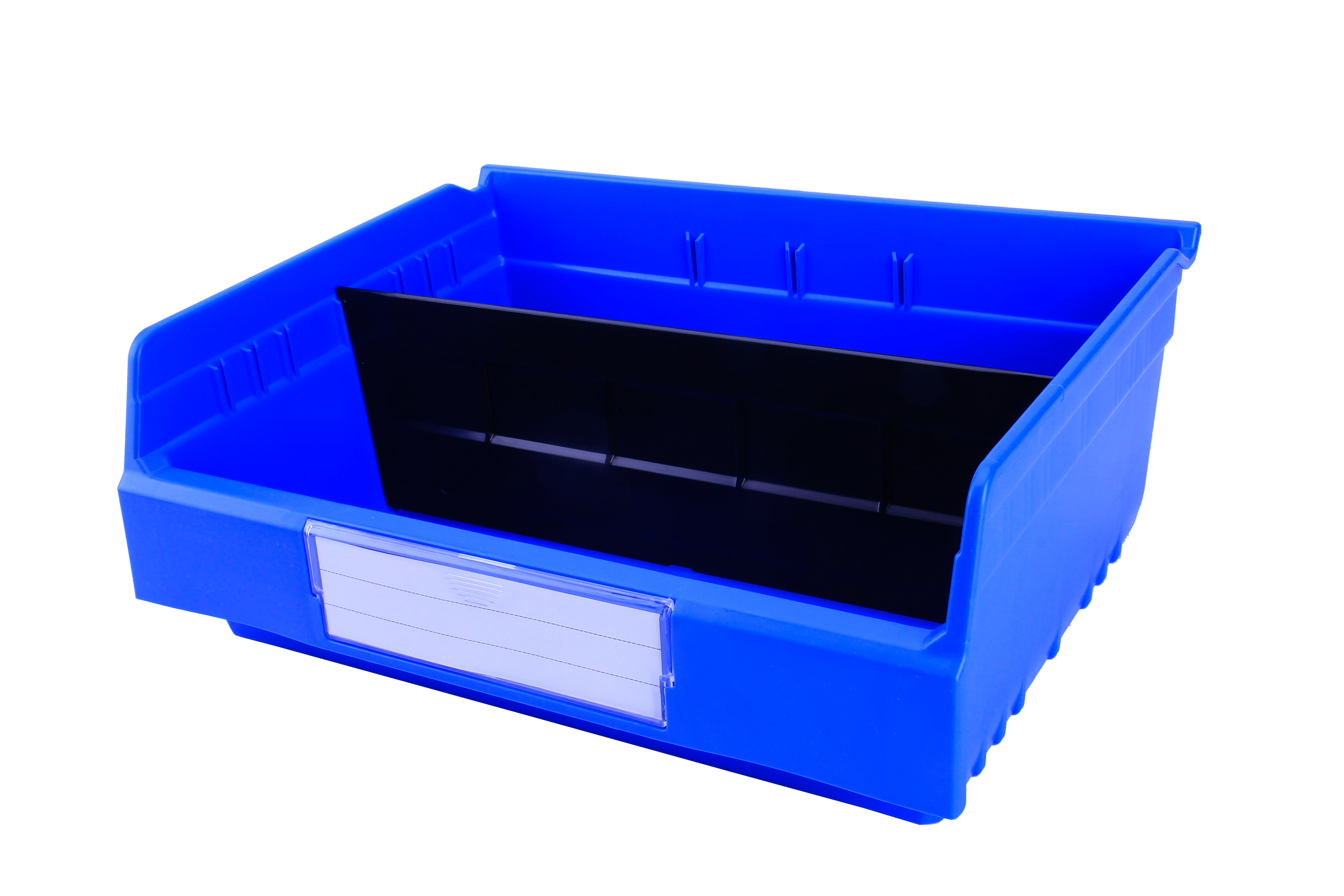 Space-Saving Heavy Duty Plastic Bins for Warehouse Storage Internal Size 280x376x88mm