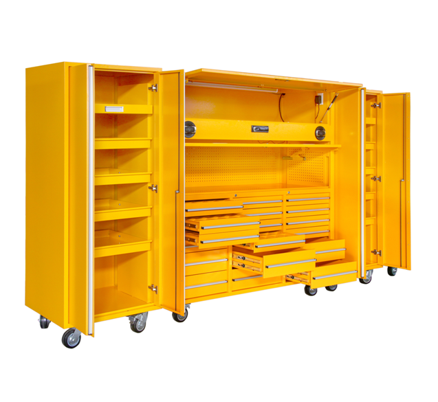 Garage Workshop Stainless Steel Tool Storage Cabinet for Heavy Duty Equipment Storage