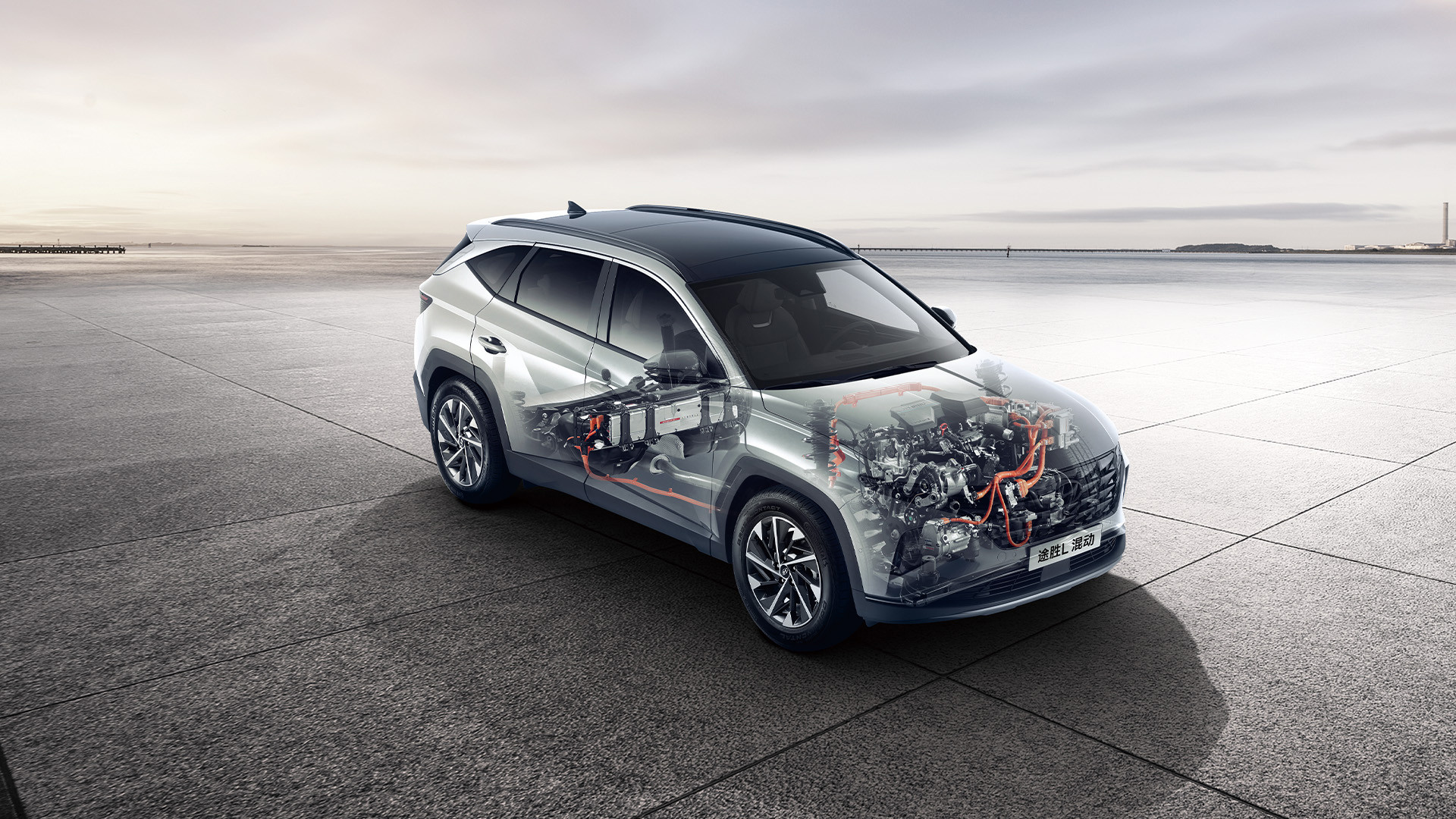Newest Hyundai Luxury Phev Gas/ petrol MPV SUV New Hybrid Electric Hyundai Tucson L Gasoline Automatic Car