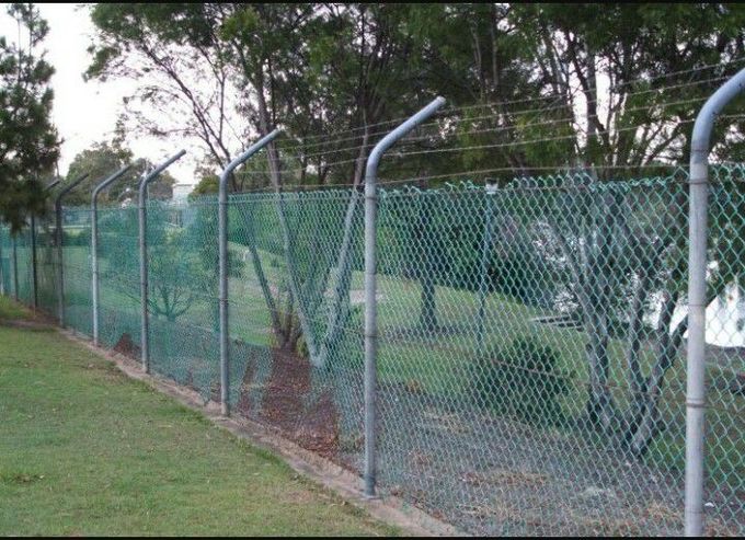 1.8mx10x50mmx50mm2.5mm, 29kg galvanized chain link fence slats Panels from ". Victoria "