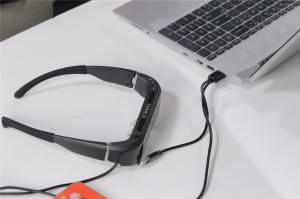 Quality 1080 P HDMI &amp; USB C 43 Degrees 3D VR Smart Glasses For Watch Movies &amp; Games wholesale