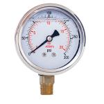 300 Psi Liquid Filled Pressure Gauges