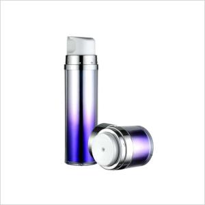 China Double wall Luxury Airless Bottle Cosmetic Airless Pump Bottle Airless Lotion bottle  50ml 80ml 120ml on sale