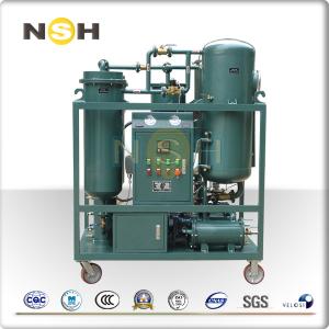 Quality Reusing Turbine Oil Purifier Demulsification 380V/3P/50Hz Shelf Covering wholesale