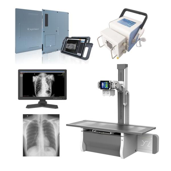 Factory 50kw 630ma High Frequency Digital X ray Machine DR System in Stock