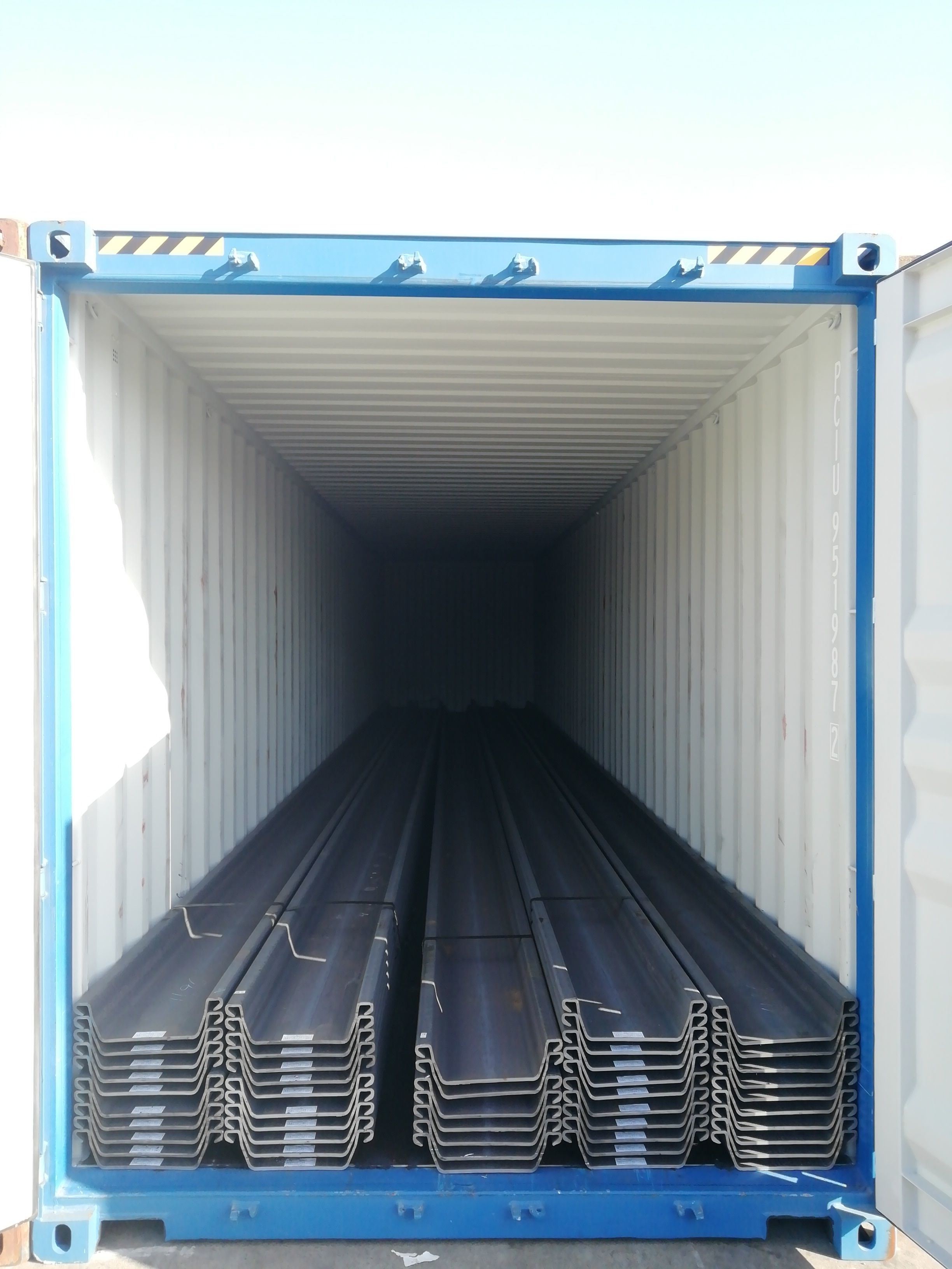 China high quality U-type sheet piling hot rolled LARSSEN steel piles