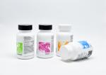 Sustainable Opal Opaque White Glass Supplement Bottles, Milk Glass Supplement