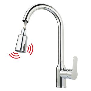 Quality Brass Spout 10cm Sensor Touchless Kitchen Faucet wholesale