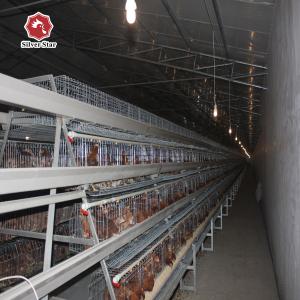 Quality A Frame Hot Dipped Layer Battery Chicken Cage 4 Layers / Cell wholesale