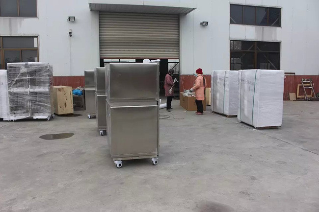 Four Cages Stainless Steel Pet Cages 1220 * 690 * 1560mm For Pet Boarding