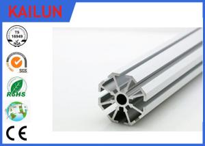 Quality Round T Slot Aluminum Extrusion for Aluminium Construction Profiles Mounting Frames wholesale