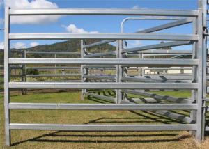 Quality Oval Rail Tube Farm Fence Panels 2mm Thickness For Sheep Horse SGS Listed wholesale
