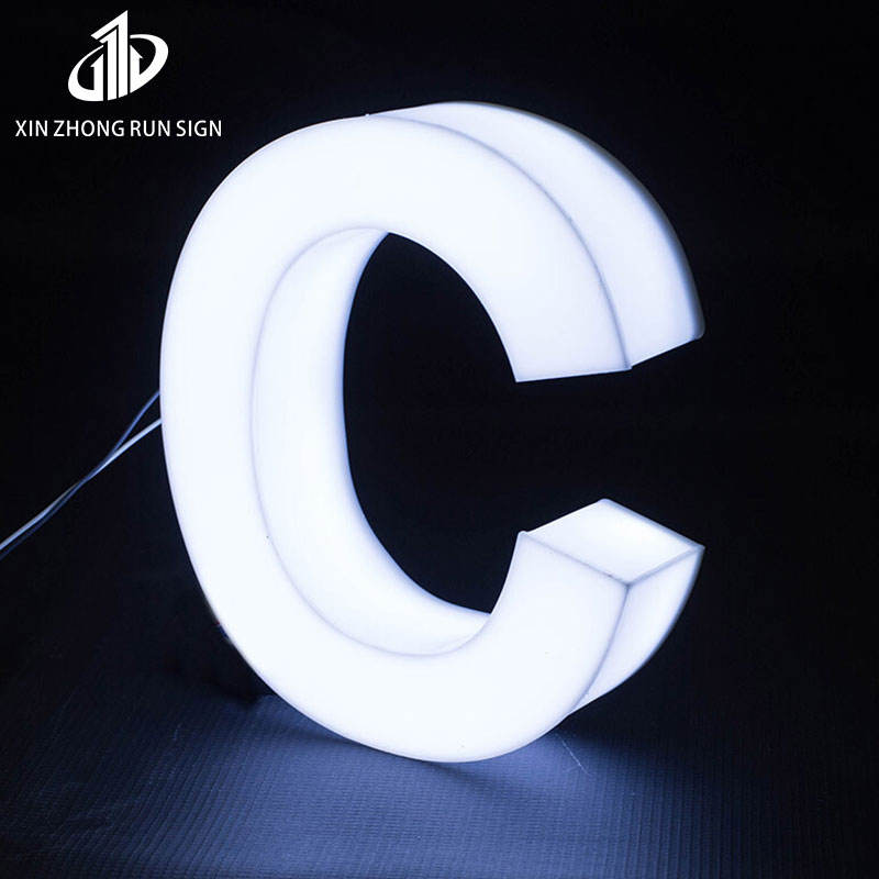 Wholesale Customizedm Led Luminous Building Signs Coffee Shop 3d Channel Letters Sign