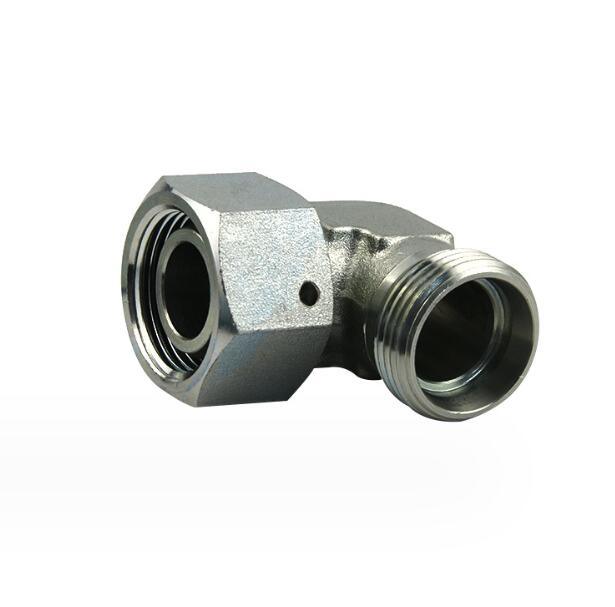 OEM 90 Degree Elbow Hydraulic Tube Fitting with Swivel Nut 2c9