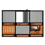 JingHua High Quality Bamboo Horse Stables Stall with sliding door