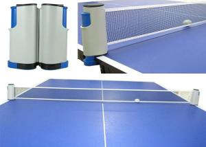 Quality Retractable Portable Table Tennis Net And Post Size 175*19cm Logo Printed wholesale