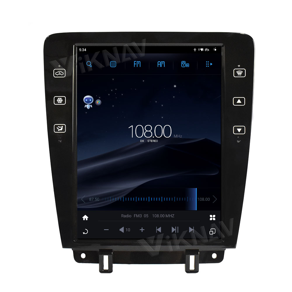 Viknav Car Radio For Ford Mustang (2009-2013) 12.1 inch Touch Screen Android Multimedia Player Head unit