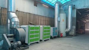 Quality Low Maintenance Formaldehyde Activated Carbon Adsorption Box For Various Sizes Air Purification wholesale