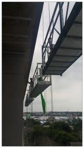 Quality Building cleaning galvanized steel suspended platform ZLP800 in China wholesale
