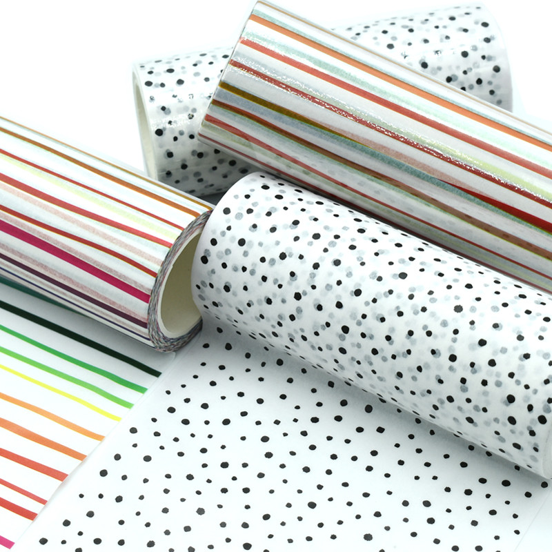 CMYK Decorative Japanese Washi Paper Kawaii Masking Tape