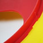 Medical Sharps Disposal Container Waterproof Round PVC Plastic Box Sharps