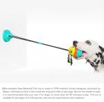 Food Dispensing Function Dog Interactive Pet Toys 40CM Stronger Suction OEM With