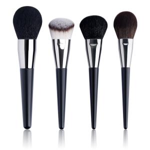 Quality Durable 4PCS Kabuki Makeup Brush Set For Foundation Blending Blush Concealer wholesale