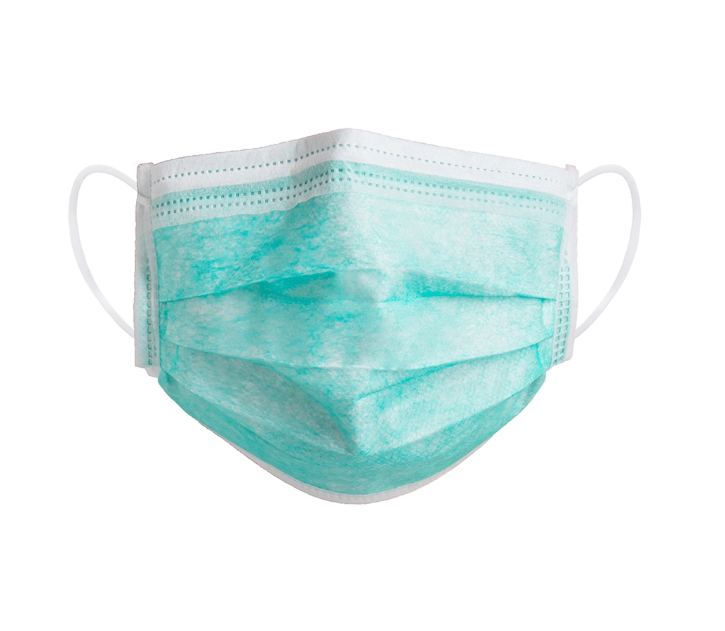 OEM Disposable Blue Earloop Face Mask , Hospital Mouth Mask Non sterile