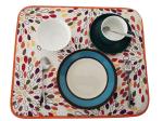 220gsm Washable Microfiber Dish Drying Mat For Kitchen Utensils