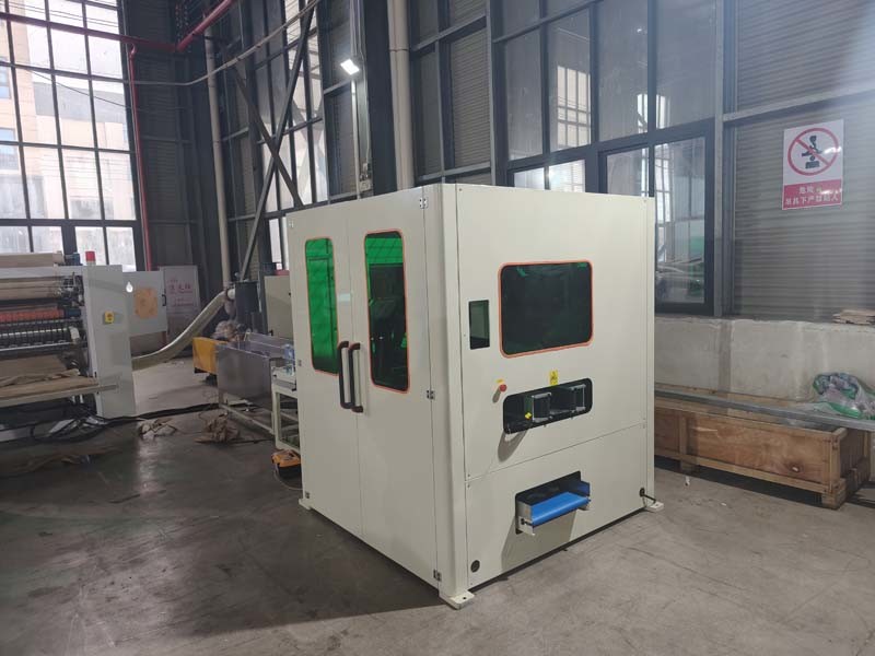Full Automatic High Speed Face Tissue Making Machine Log Saw Cutting Machine