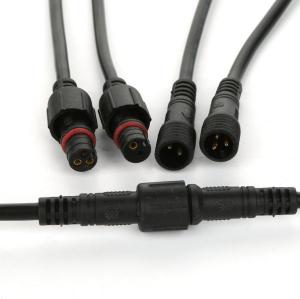 Quality North America Market Waterproof Electric Plug Connector 2 Pin 4 Pin 6 Pin Male Female wholesale