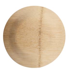 Quality 100% Organic Compostable Disposable Bamboo Leaf Plates 9 Inch wholesale