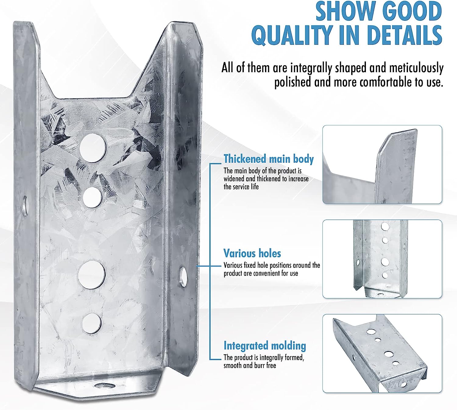 Galvanized 2x4 Brackets The Ultimate Repair Kit for Wood Rail and Post Connections