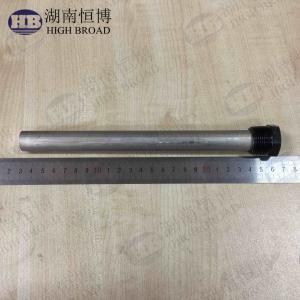 Quality 16mm Diameter Solar Water Heater Anode Rods For Steel Tanks High Tensile Strength wholesale