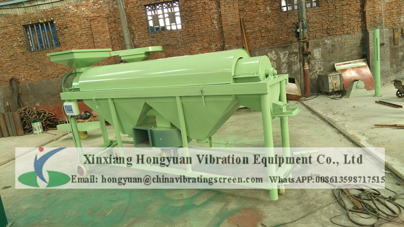Broomcorn seed skimming machine sorghum buffing machine for grain surface
