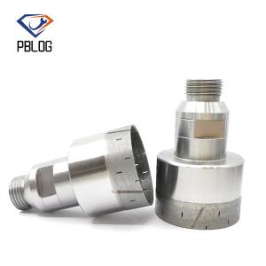 Quality Diamond Raw Material Glass Stone Sintered Diamond Hole Saw Bits wholesale