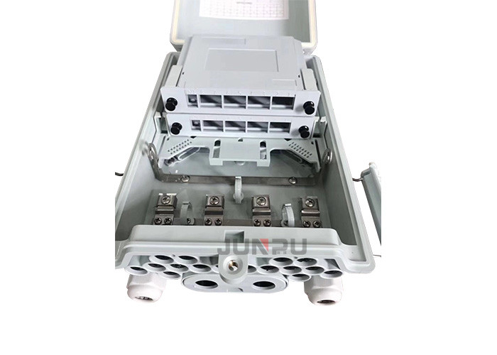 16 core Outdoor Fiber Optic Distribution Box, FTTH fiber optic